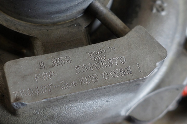 фото №6, Turbospręzarka турбина fiat stilo bravo croma alfa 147 1.9 jtd 55205370