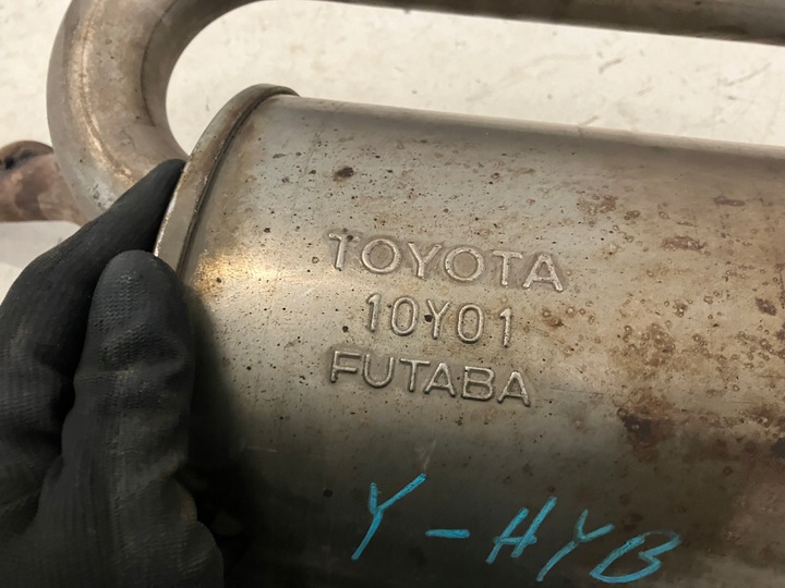 фото №8, Yaris iii гібрид глушник końowy вихлоп