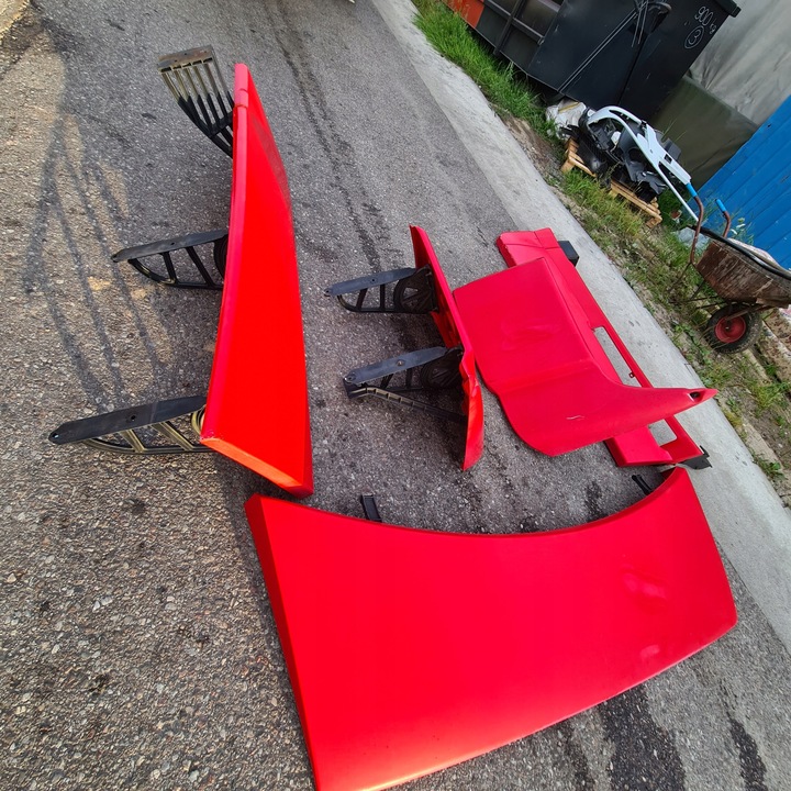 фото №8, Комплект спойлеров спойлеры обтекатель кабины iveco stralis