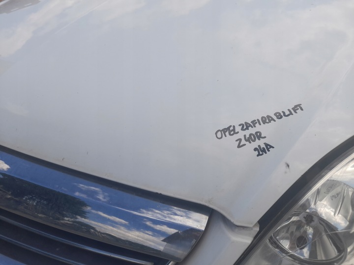 фото №10, Opel zafira b рестайлинг капот крышка двигателя z40r gaz
