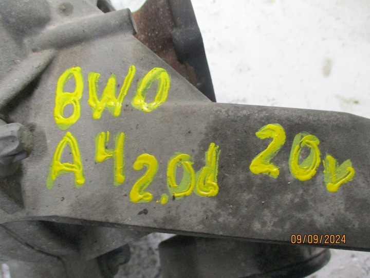 фото №9, Диференціал диференціал зад задній audi a4 8w0 2,0tdi 0db500043g rzv