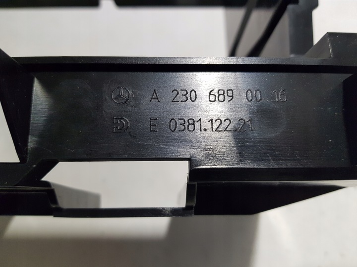 фото №9, Крепление держатель каркас корзина радио рамка навигации mercedes sl r230 w230