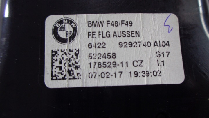 фото №6, Bmw x1 f48 молдинг решётки dekor панели 9292740