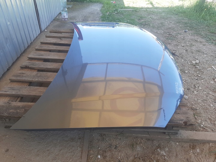 фото №5, Капот vw touran i mk1 рестайлінг колір ld7x роки 2006-2010 оригінал