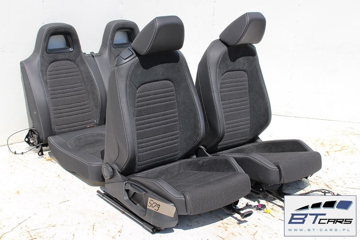 фото №5, Vw scirocco сиденья комплект сидений сидений сиденье сиденье обивка 1k8 skó