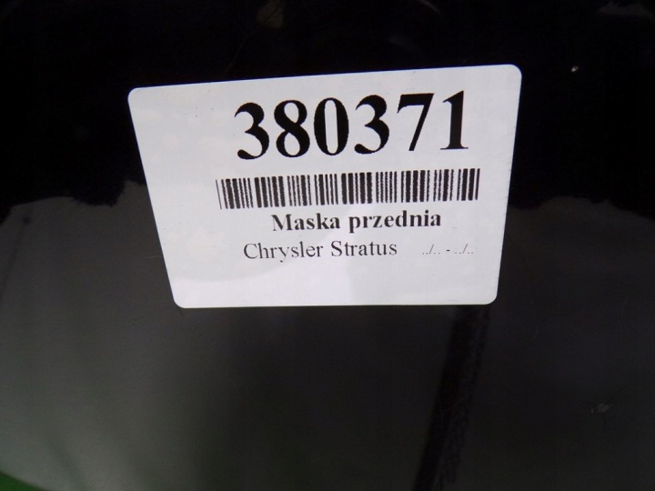 фото №13, Chrysler stratus i cabrio капот передній перед