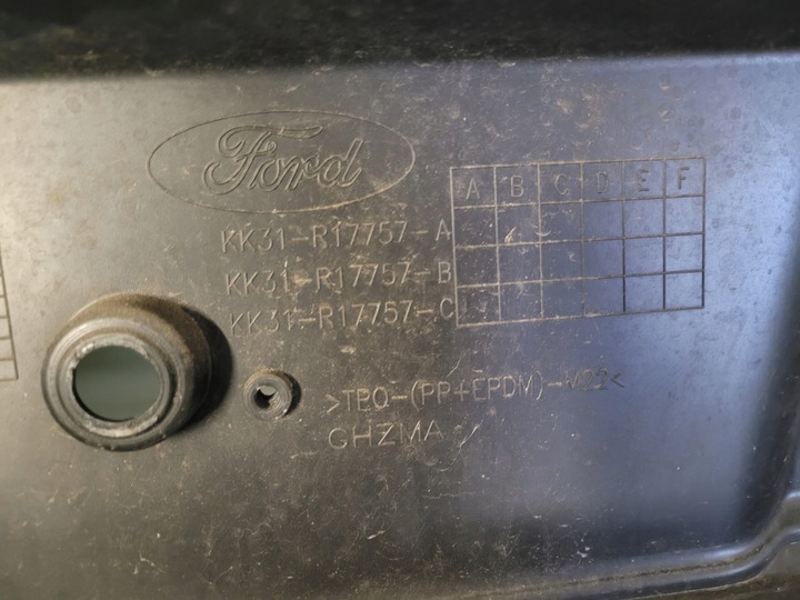 фото №10, Ford transit mk8 viii рестайлінг бампер перед переднє kk31r17757