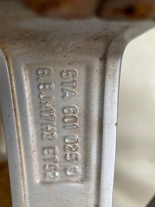 фото №11, Диск vw 5ta601025d 6.5" x 17" 5x112 et 52