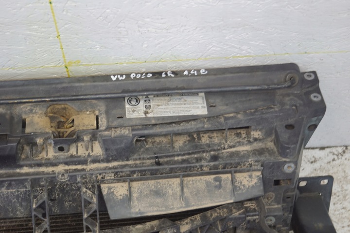 фото №10, Pas переднє радіатор vw polo 6r v 1.4 b