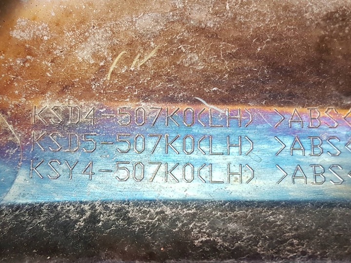 фото №8, Mazda cx-5 ii 2024 перед сторона левая планка бампера передней