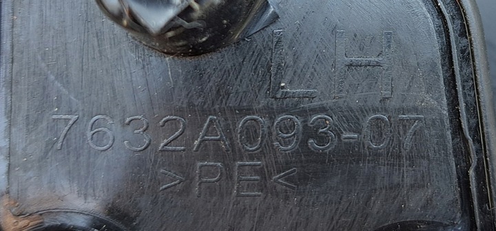 фото №7, Mitsubishi lancer viii зеркало левая 5 pin 7632a093-07 a39b