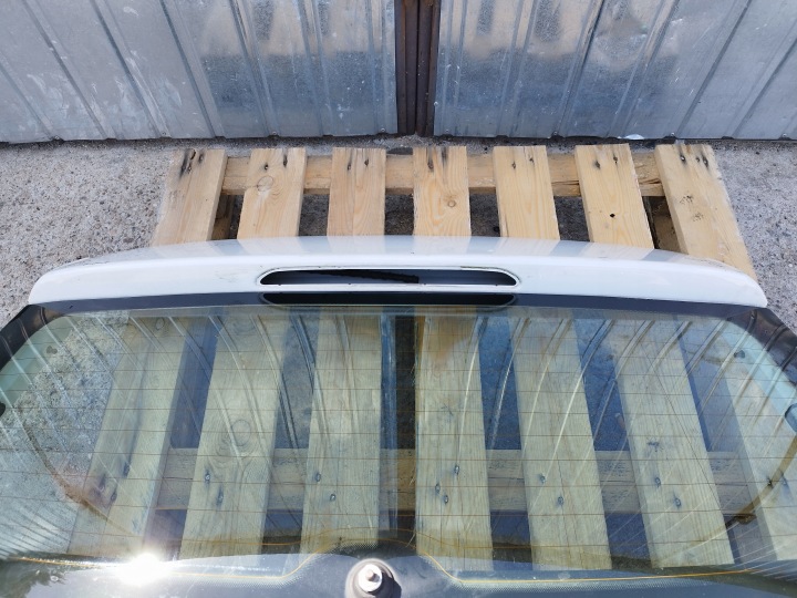 фото №13, Крышка стекло зад 5 дверь hb vw polo 6r v 5 2009-2014 цвет lb9a белая