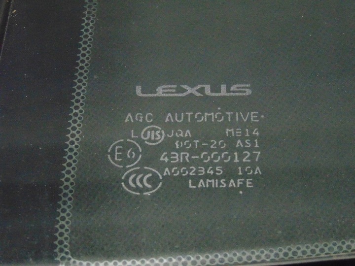фото №4, Стекло треугольник дверь зад левый lexus ls iv ls460 ls600h 06-