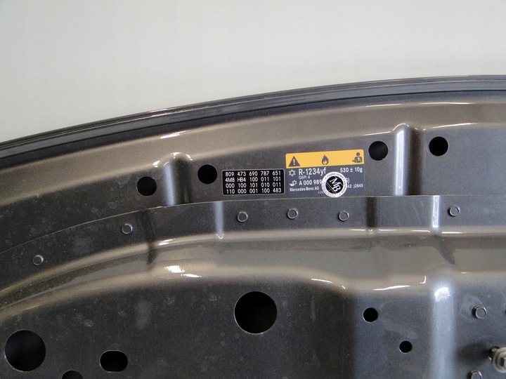 фото №8, Mercedes glb 247 x247 капот крышка двигателя рестайлинг 787