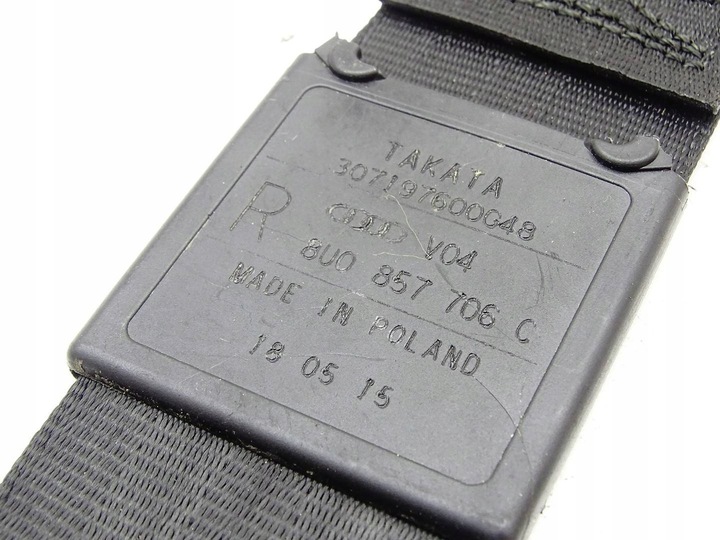 фото №7, Pas безпеки праві перед переднє audi q3 8u 14- 8u0857706c