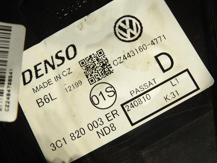фото №6, Отопитель vw passat b6 2.0 tdi 3c1820003er cz443160-4771 cz116455-0661