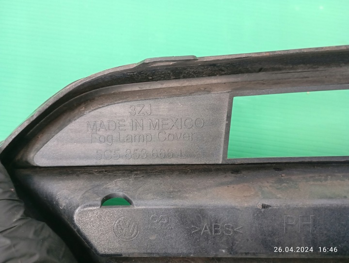 фото №9, Решітка решітка бампера права volkswagen new beetle ii 5c5853666