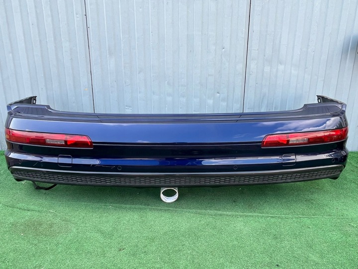 фото №1, Audi q7 4m ii бампер задний зад lh5x 4 pdc kpl s line