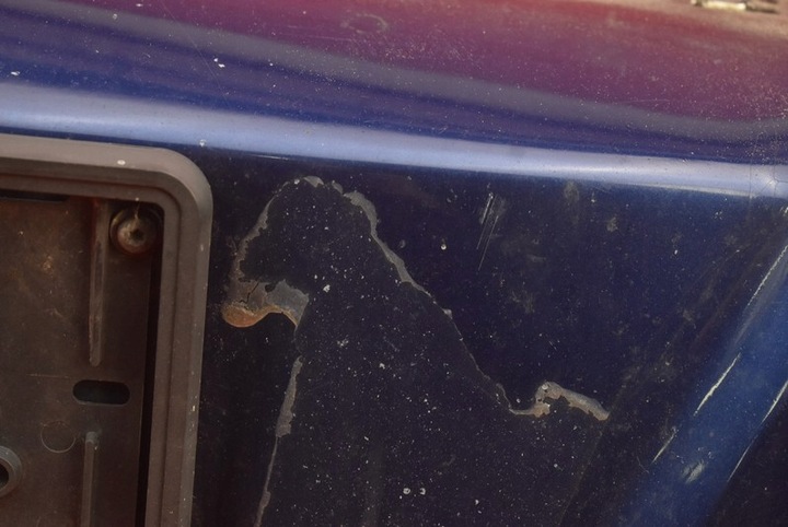 фото №7, Бампер перед переднее тёмно-синий opel astra 3 iii h 04-07