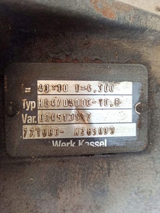 фото №11, Вкладка моста диференціал iveco man daf renault mercedes