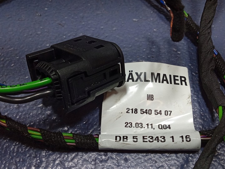 фото №7, Cls w218 установка жгут дверь перед правые a2185405407