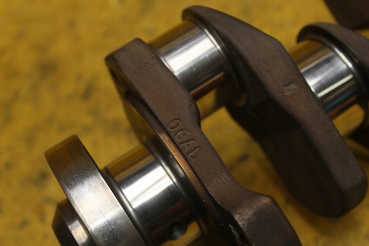 фото №9, Wał колінчастий a3 8p golf v 1.6 8v bse 06ad вкладиші