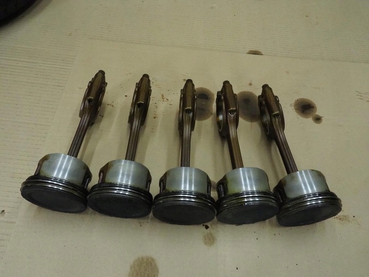 фото №8, Поршень шатун 2.4 t бензин volvo v70 ii s60 s80 xc70 b5244t 2000r