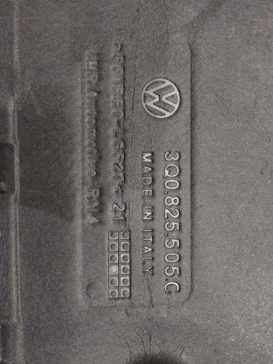 фото №3, 3q0825505c левая защита шасси vw passat b8