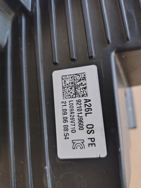 фото №8, Повний led hyundai kona i рестайлінг фара ліва європа 92101j9600