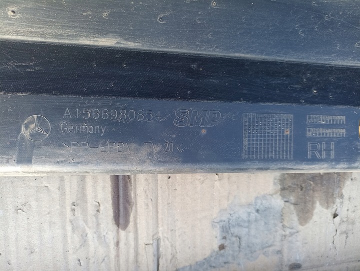 фото №9, Планка пороговая накладка na порог правая mercedes w156 gla amg