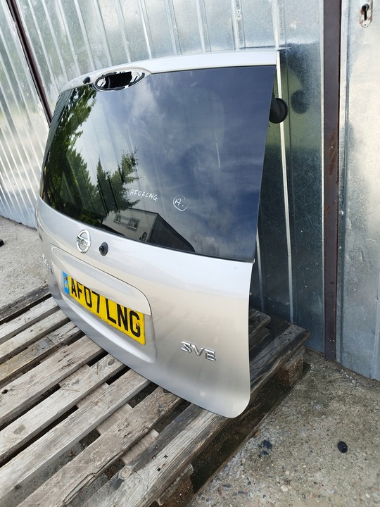 фото №10, Крышка багажника стекло зад nissan note e11 годы 2006-2012 оригинал ky0 g