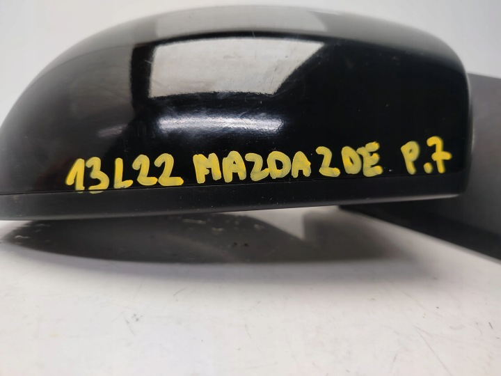 фото №15, Mazda 2 de рестайлинг 07r-lusterko левое внешние a3f 7 pin
