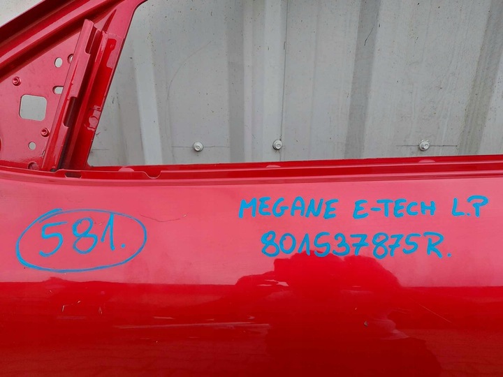 фото №12, Renault megane e-tech дверь левая перед передние