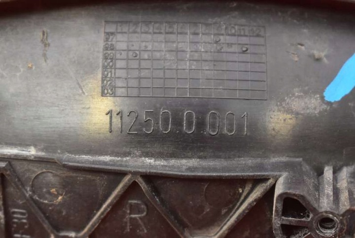 фото №12, Ручка права перед передня чорна 112500001 smart fortwo 1 i 98-02