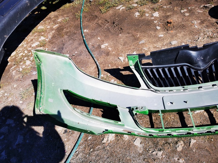 фото №10, Skoda fabia ii рестайлинг бампер переднее 10-14