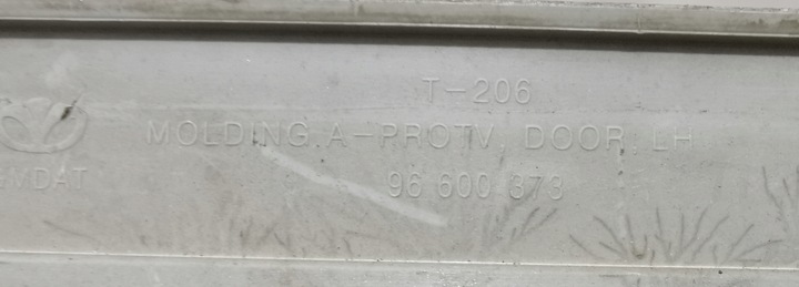 фото №3, Kalos aveo t200 планка дверь левая 96600373