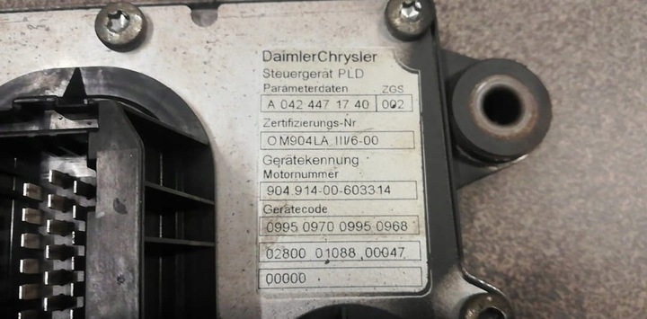 фото №5, Mercedes atego vario 813 компьютер 003 446 30 40