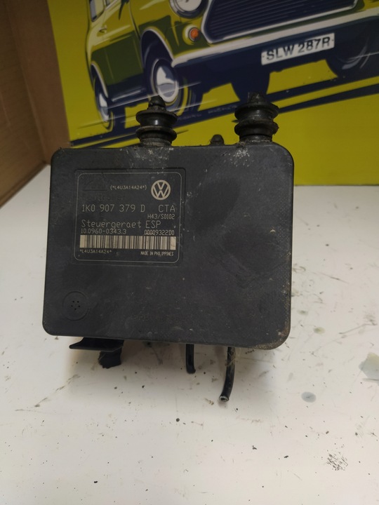 фото №6, Audi a3 8p vw touran i seat leon ii skoda насос abs 1k0614517b 1k0907379d