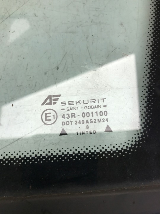 фото №2, Скло кузовна лівий перед alhambra as2