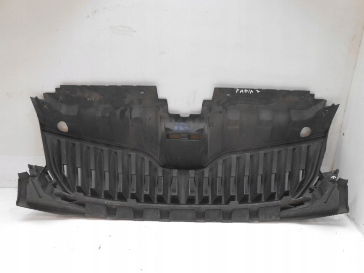 фото №10, Skoda fabia iii 3 решітка радіатора решітка радіатор 6v0853653a