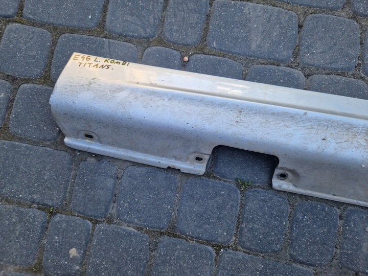 фото №5, Планка пороговая левая титан серебро bmw 3 e46 универсал 318i 2.0 b