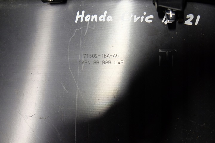 фото №7, Honda civic sedan hb 2019 планка бампер зад usa