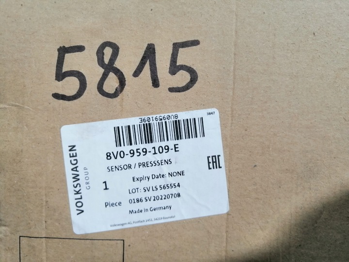 фото №9, Датчик защиты пешеходов audi a3 8v fl 2018-2020