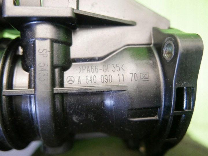 фото №10, Дросельна заслінка повітря mercedes w169 a180 2.0 cdi 04-08