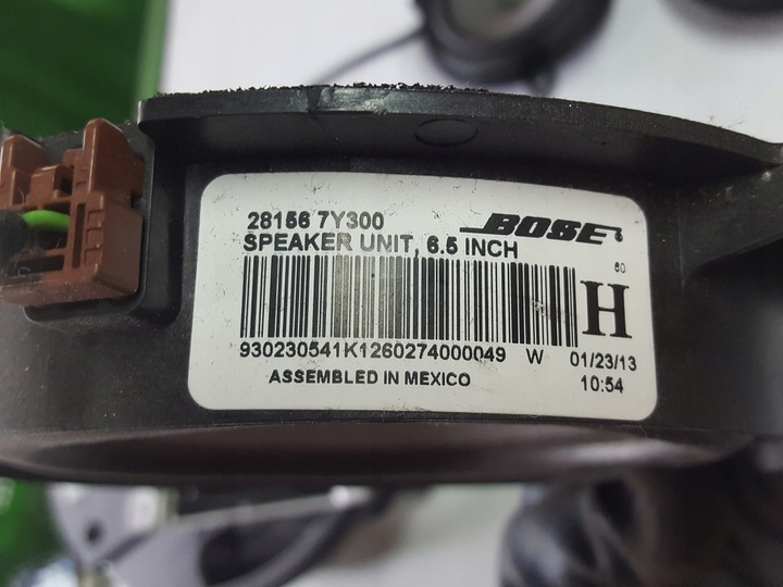 фото №6, Nissan qashqai i j10 рестайлінг 10-13r динаміки bose підсилювач сабвуфер