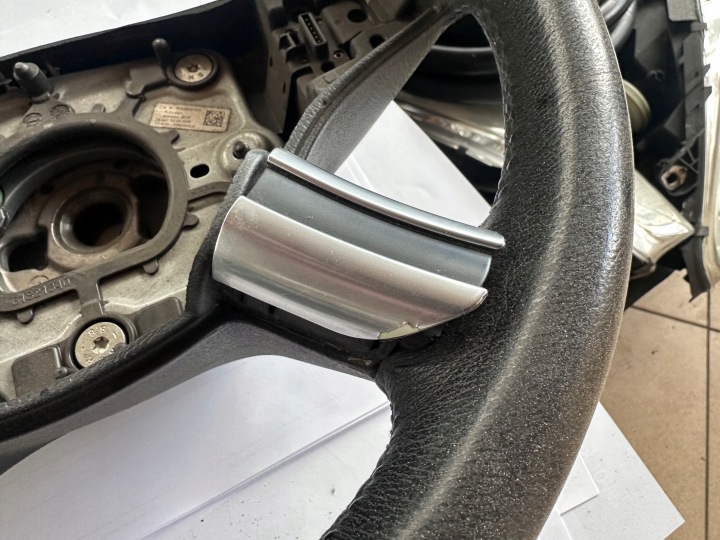 фото №11, Mercedes b класс w245 wstawki накладка dekor aluminiowy na руль