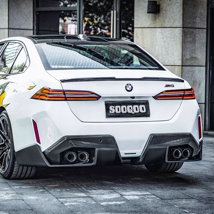 фото №10, Карбоновий дифузор do bmw g90/g99 m5 w стиль m-performance