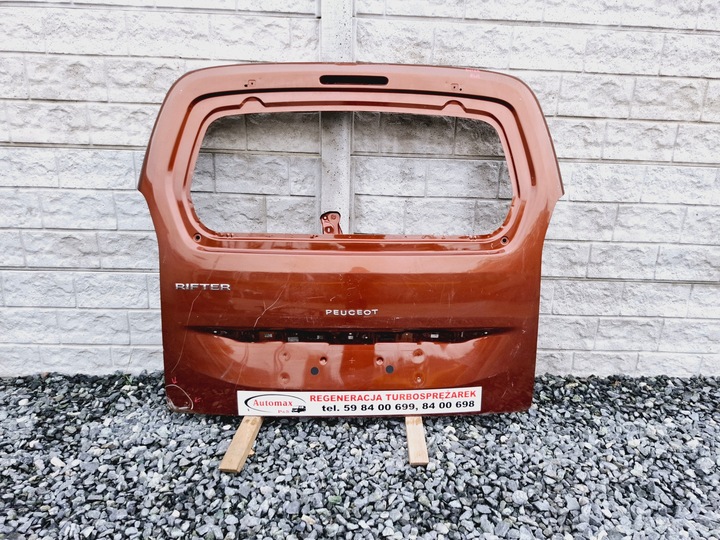 фото №9, Крышка багажника крышка зад задняя peugeot rifter 2018- #8412