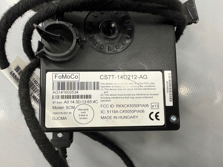 фото №6, Радио навигация ford mondeo mk4 рестайлинг комплект код cs7t-14d212ag bs7t18k931ek