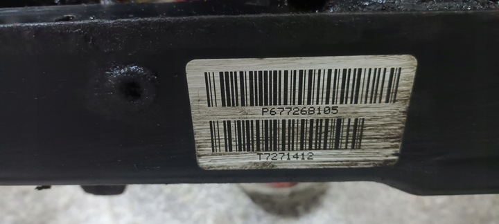 фото №8, Підрамник підвішування двигуна стрижень стабілізатора перед bmw e70 x5 e71 x6 3.0d